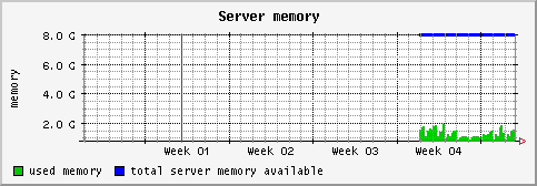 [ memory (sun): monthly graph ]